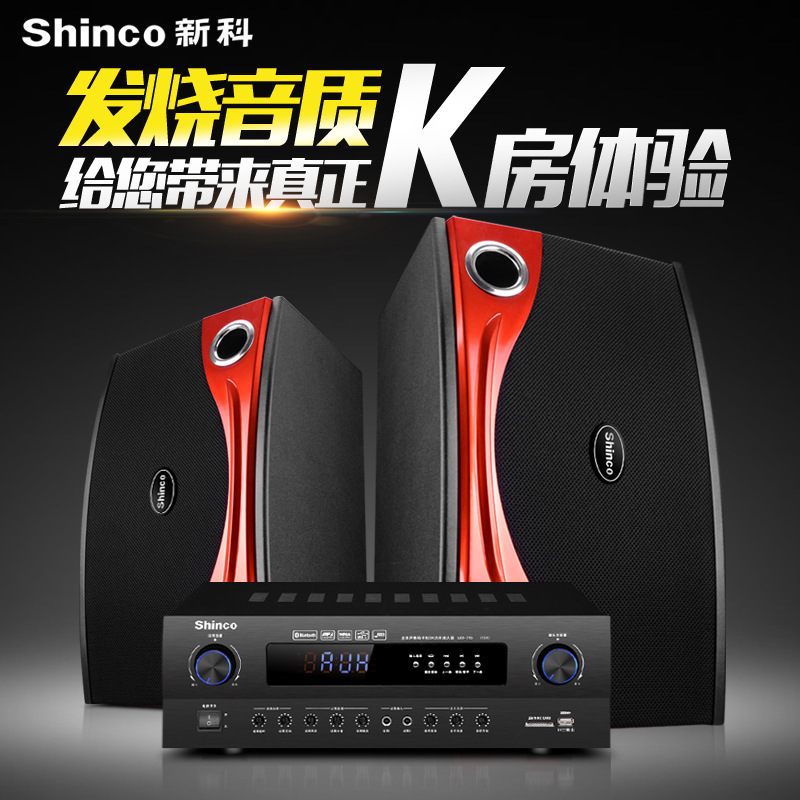 Shinco/新科 PT007舞蹈室音响健身房会议室音响家庭KTV音响套装