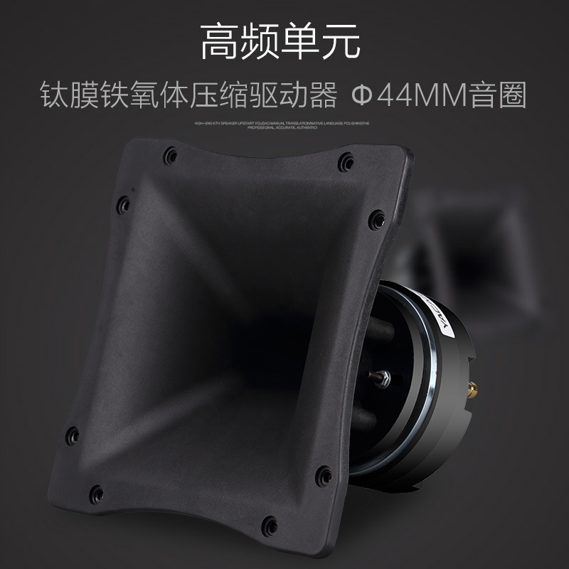 Yacare/雅桥 F12专业舞台洒吧ktv音响会议卡拉OK音箱12寸婚庆单只